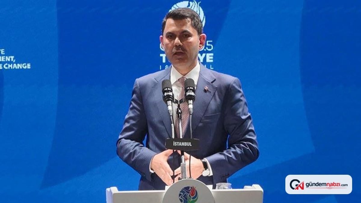 Bakan Kurum: İklim Değişikliği 2030'a kadar müfredata entegre edilecek