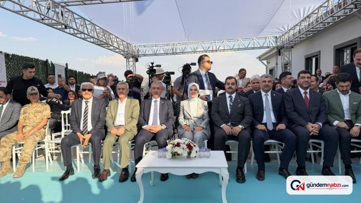 Bakan Göktaş Mardin'de Hasan Keleşoğlu çocuk Evleri Sitesi'ni açtı