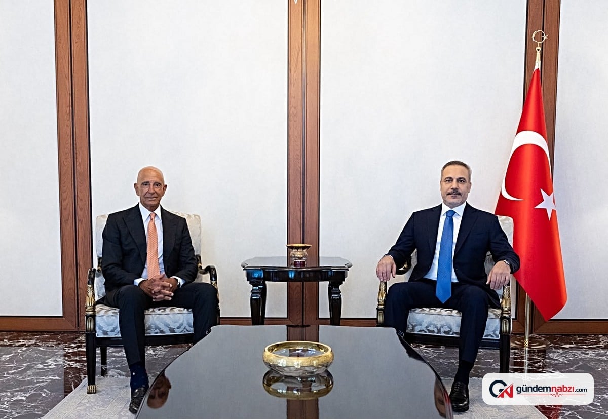 Dışişleri Bakanı Fidan, ABD'nin Barrack'ı kabul etti