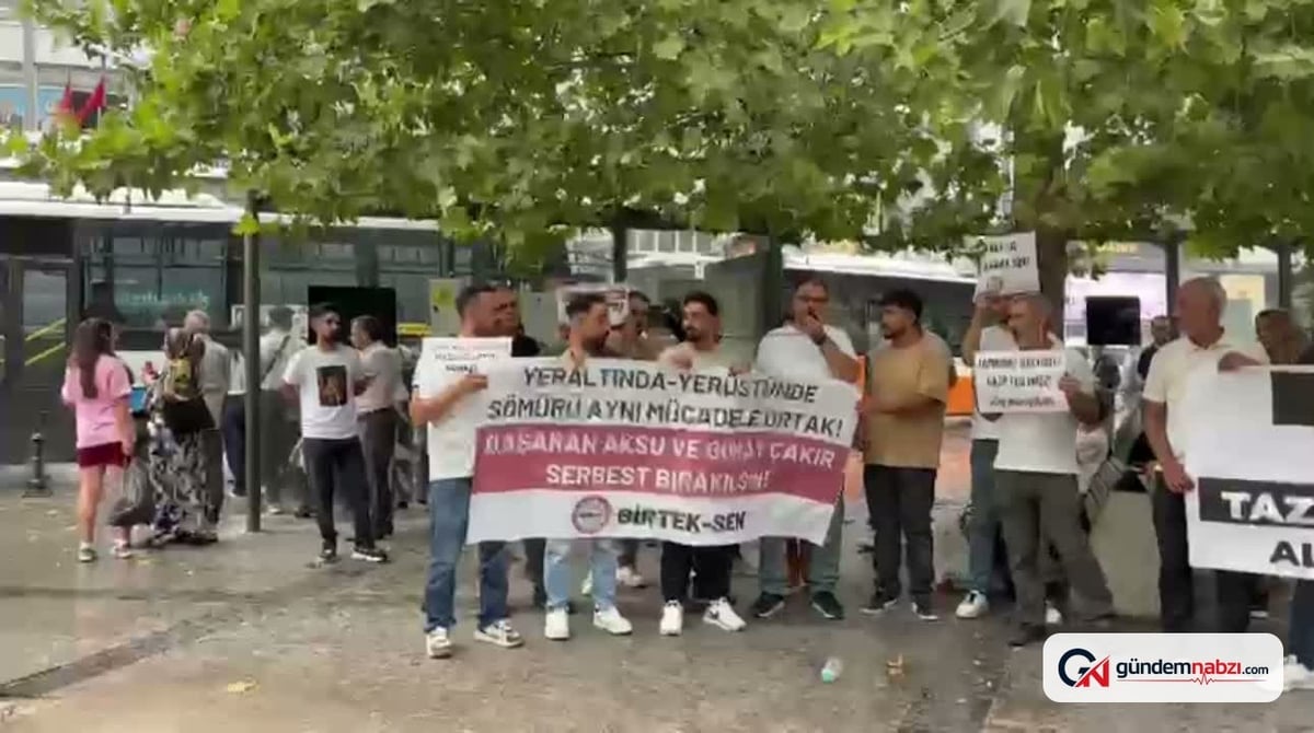 BİRTEK-SEN Gaziantep'te işçi hakları için basın açıklaması yaptı