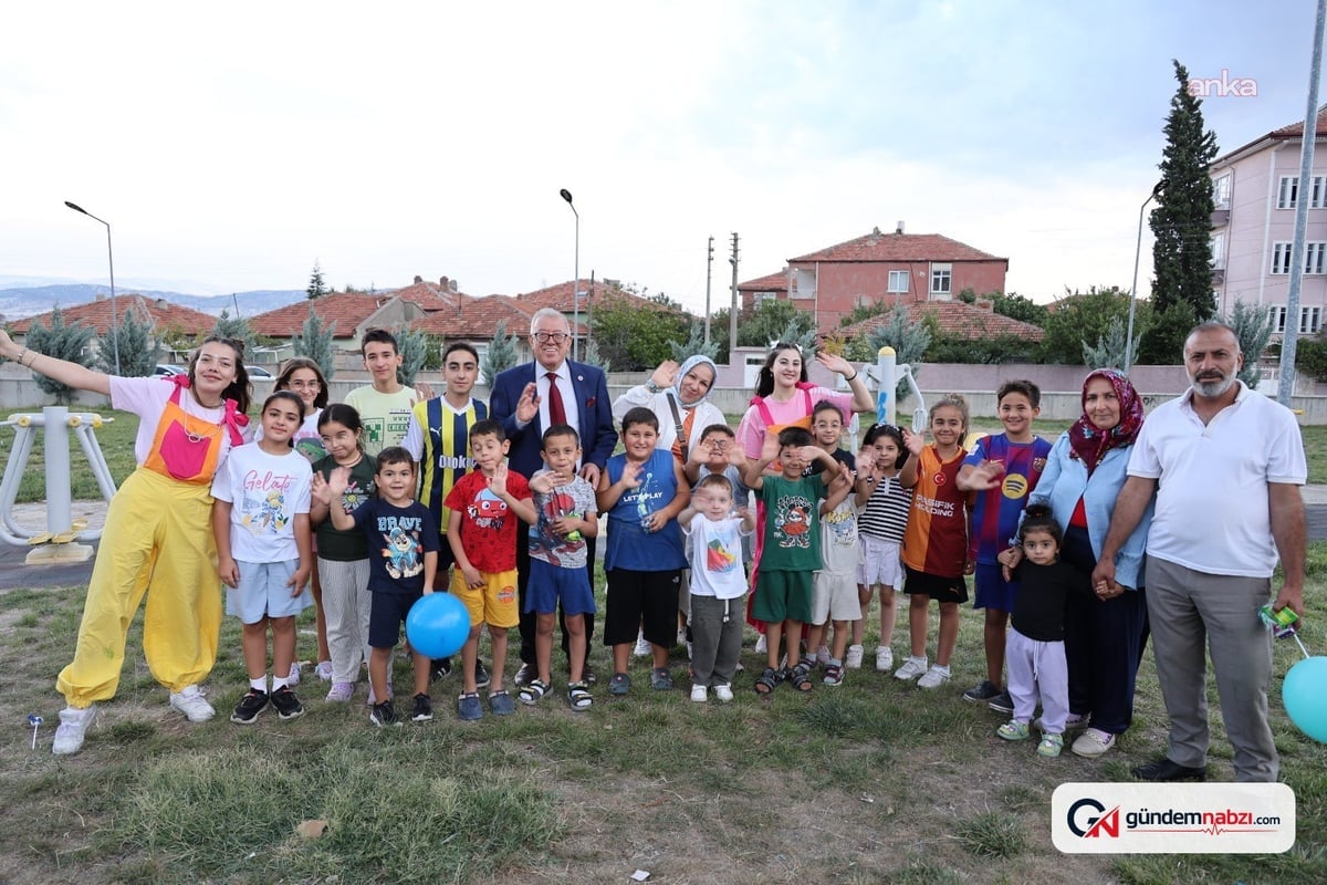 Kırıkkale Etiler Mahallesi'nde çocuklar geleneksel sokak oyunlarıyla buluştu