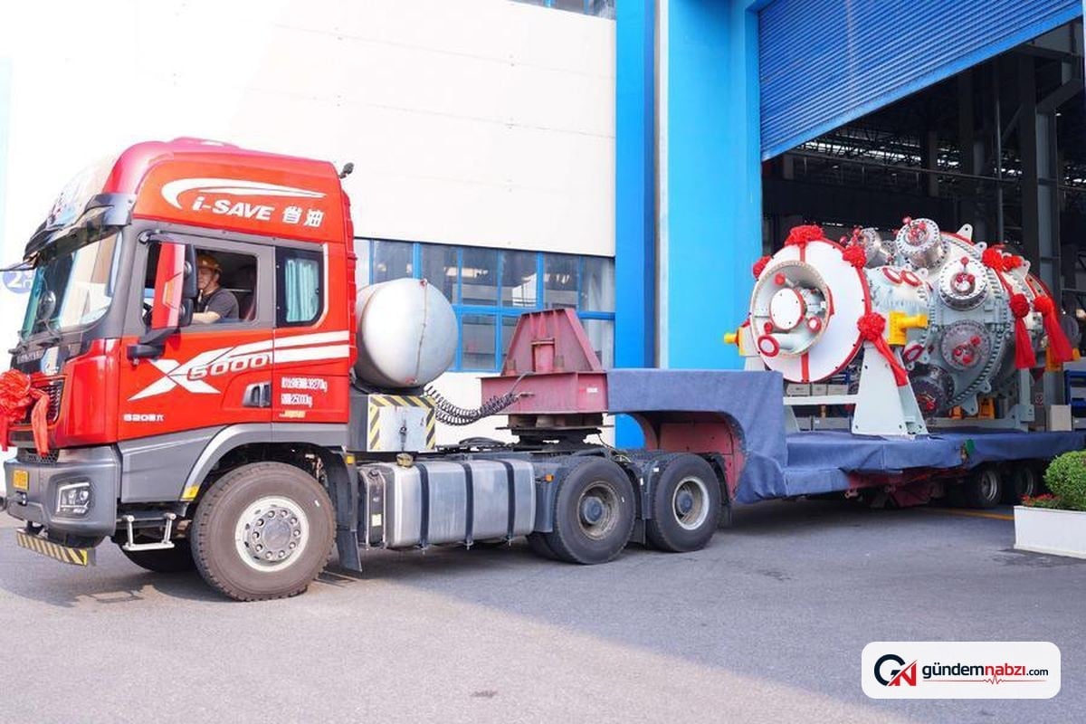 Çin ilk yerli F sınıfı türbinini Kazakistan'a gönderdi