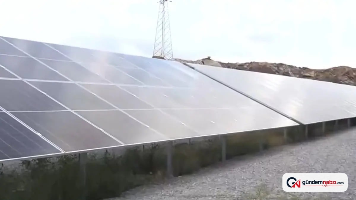 Kayseri Kocasinan'da 114 milyonluk güneş enerji tesisi kuruldu