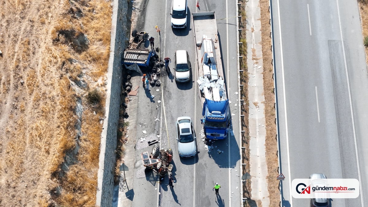 Kazada 1 kişi hayatını kaybetti, traktör sürücüsü tutuklandı