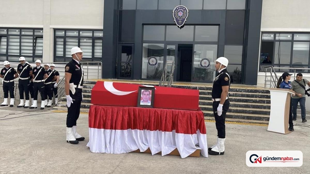 Osmaniye'de Polis Memuru Şemsettin Kalkan için cenaze töreni düzenlendi