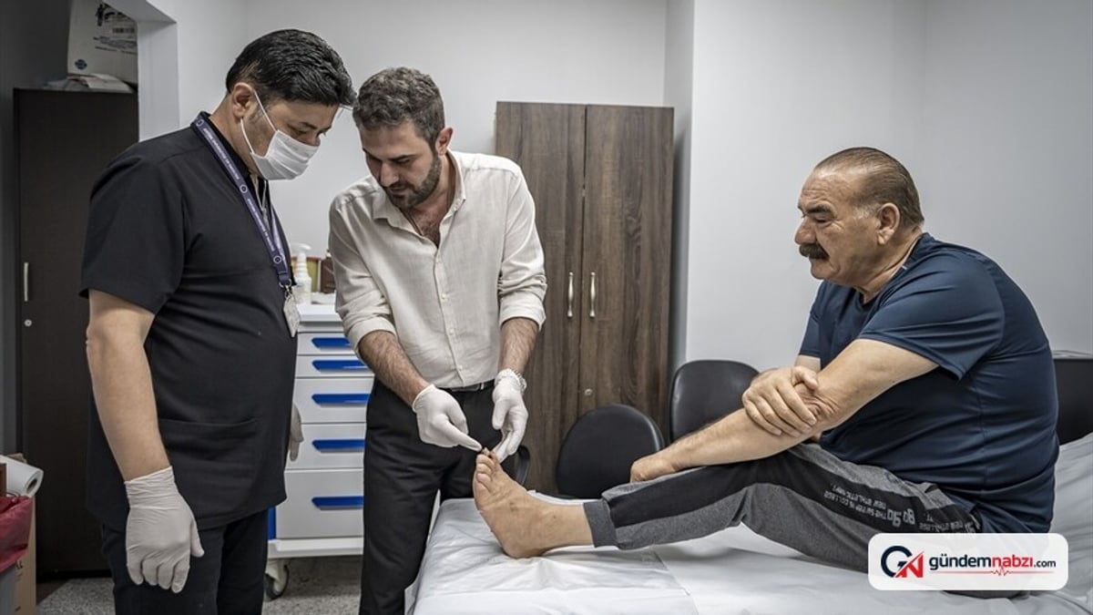 Erzurum'da yara bakım ünitesi uzuv kaybını önlüyor