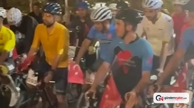 Ümraniye Gece Kriteryumu'nda 210 sporcu pedal çevirdi