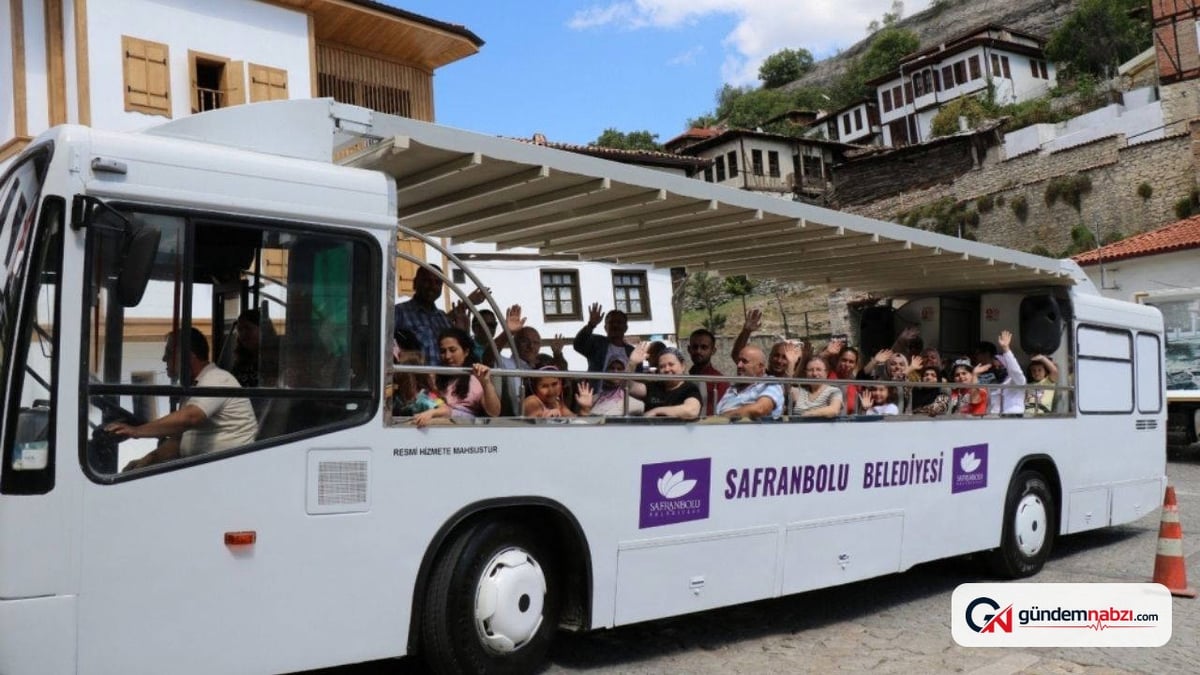 Karabük Safranbolu'da 'Kendi kentimde bir gün turistim' projesi başladı