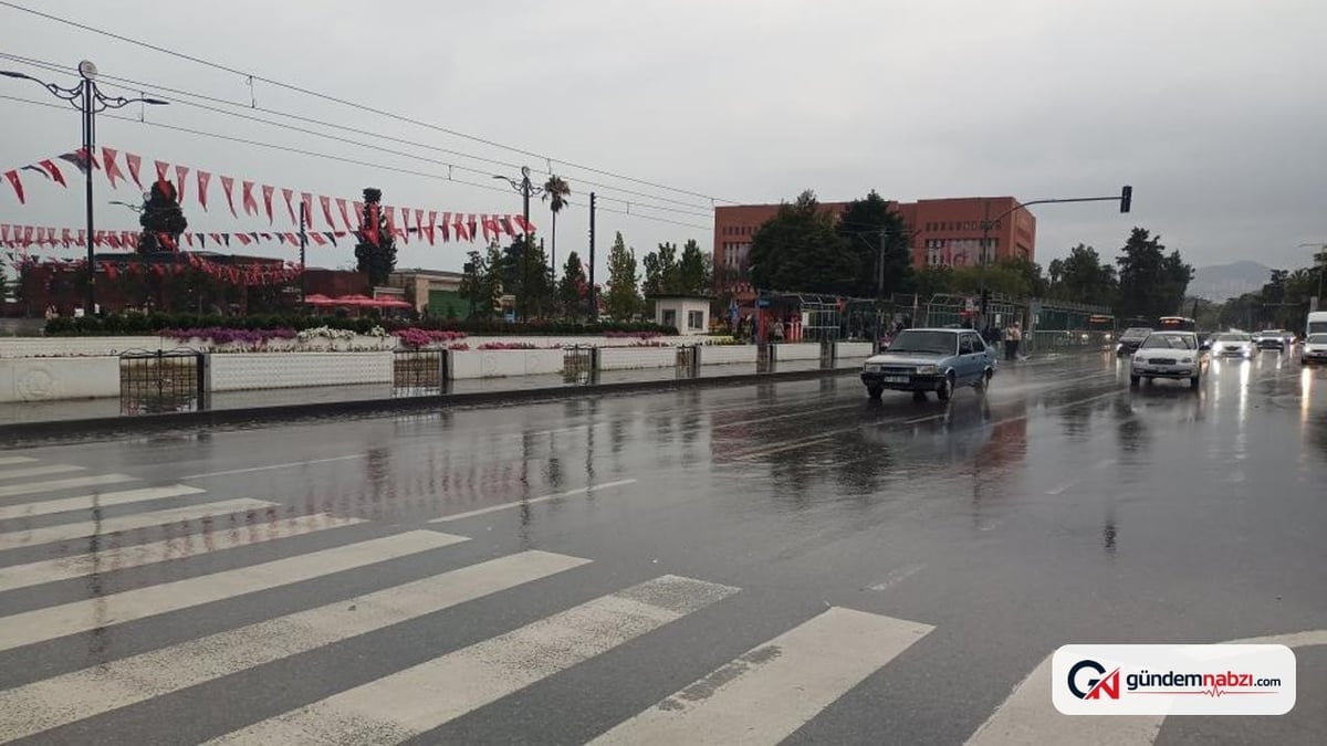 Türkiye'de en yüksek yağış Samsun Çarşamba'da ölçüldü