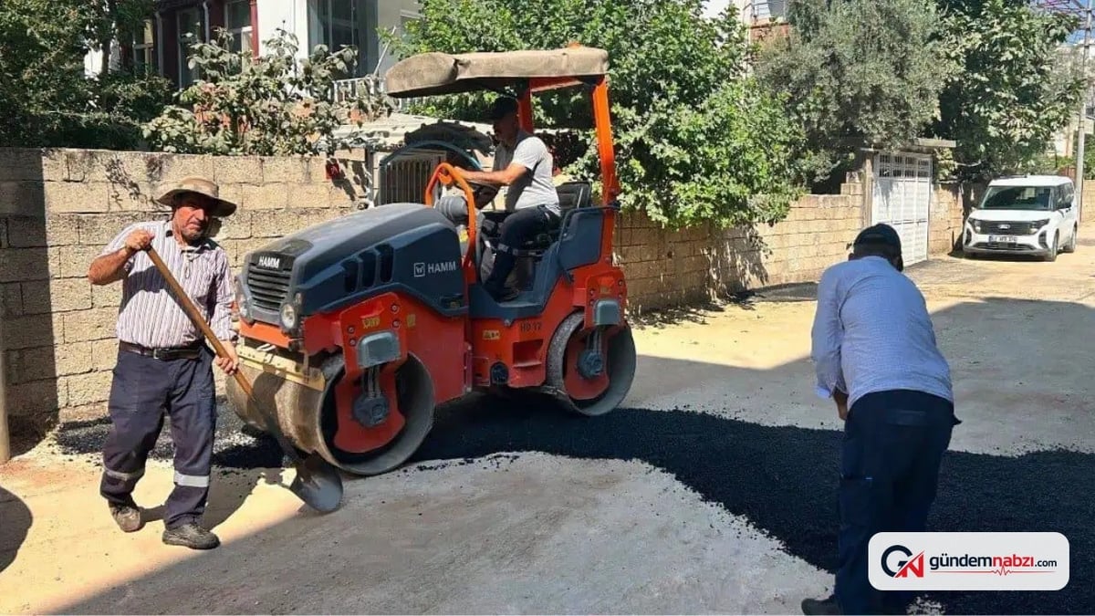 Adıyaman'da yol bakım çalışmaları devam ediyor