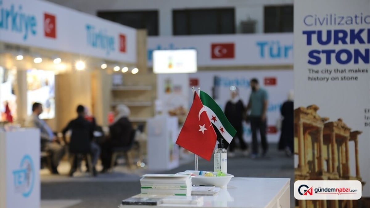 Türk firmaları Şam Fuarı'nda 33 stantla yer aldı