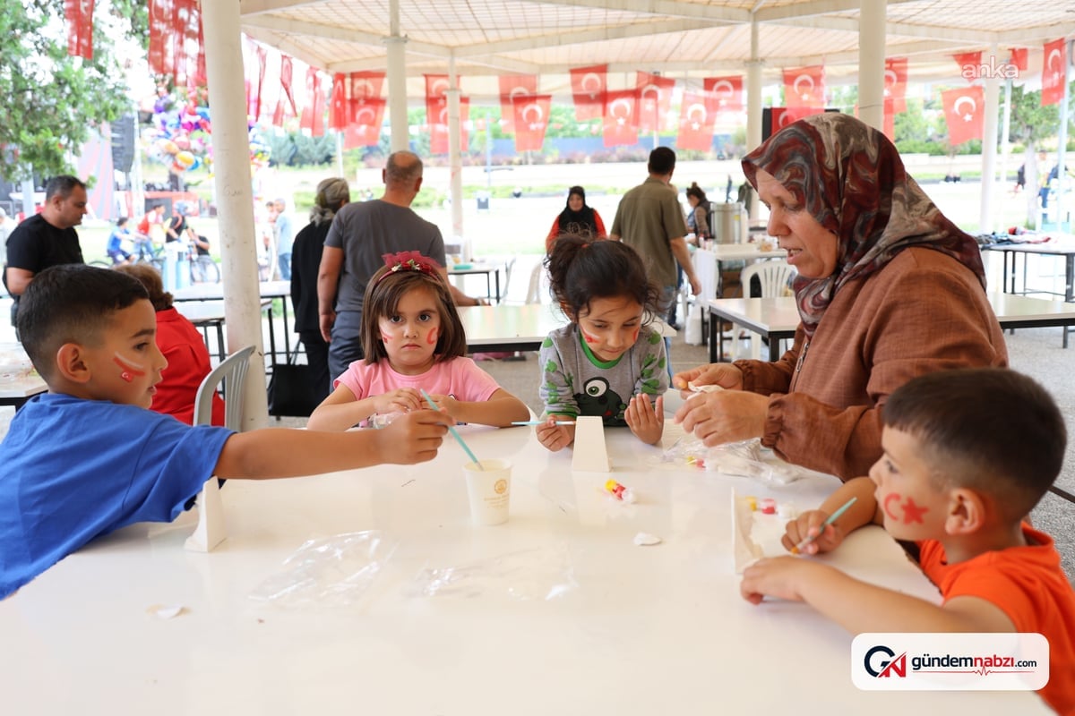 Kırıkkale'de 30 Ağustos Zafer Bayramı coşkusu çocuklarla buluştu