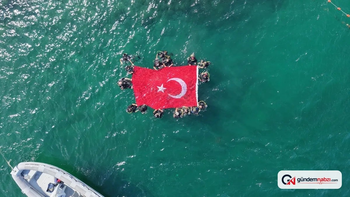 Engelliler, 30 Ağustos Zaferi için dalış gerçekleştirdi