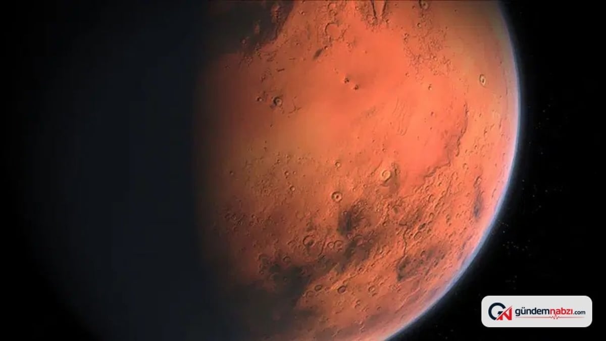 Mars'ın güney yarımküresinde 400 derece daha sıcak alanlar keşfedildi