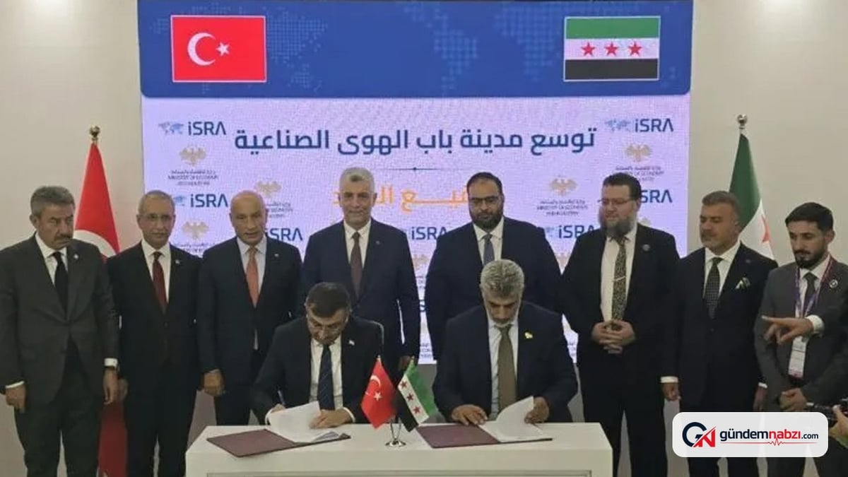 İsra Holding, Suriye'ye 364 bin metrekarelik sanayi şehri inşa edecek