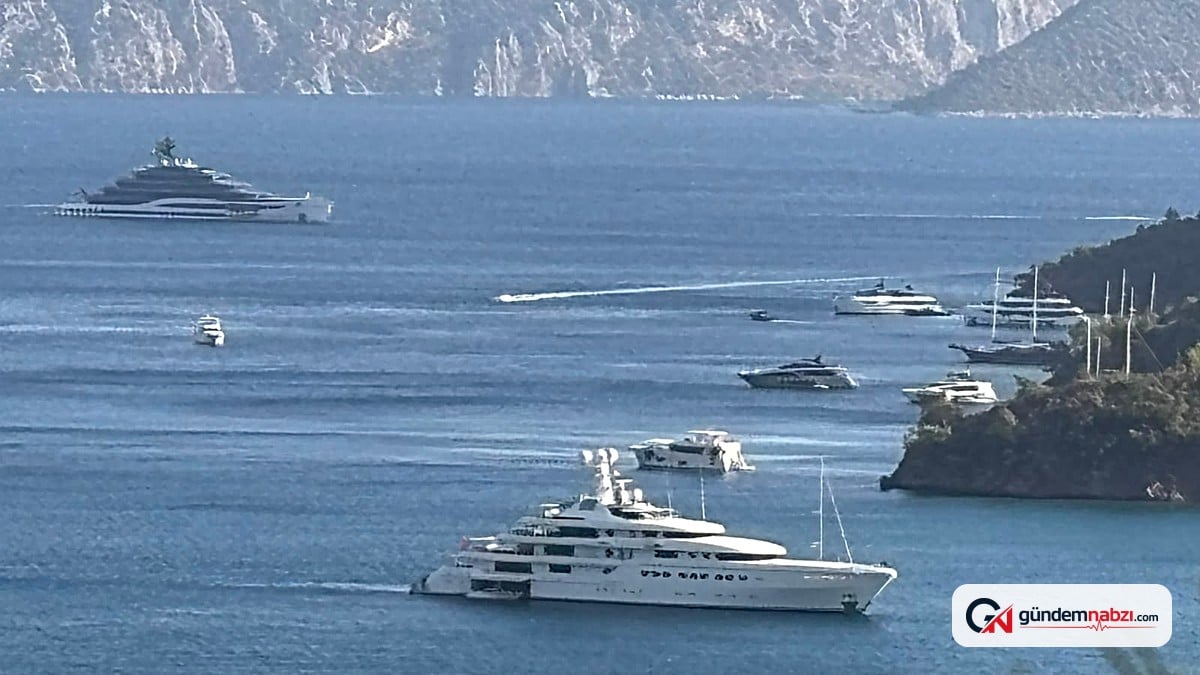 Muğla'da Hisarönü Körfezi dünya milyarderlerini ağırlıyor