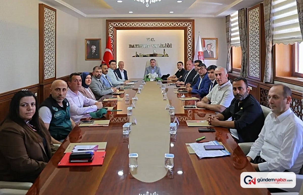 Bayburt'ta İl İstihdam ve Mesleki Eğitim Kurulu toplandı