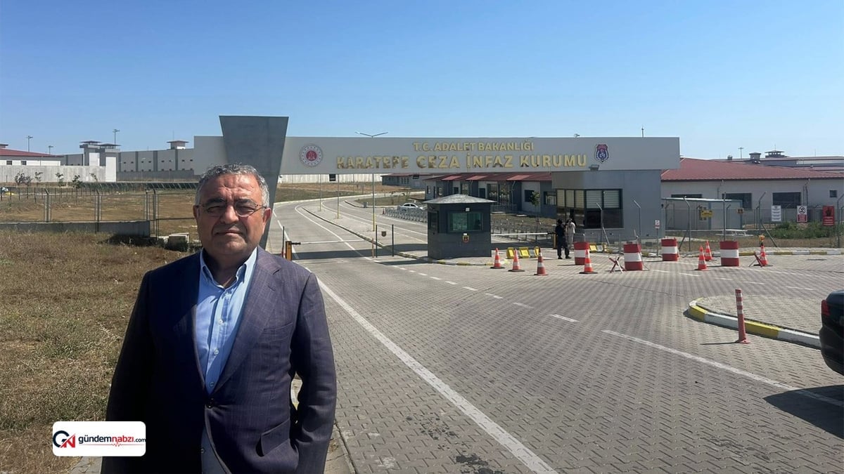 Sezgin Tanrıkulu cezaevinde Göktaş ve Pehlivan'ı ziyaret etti