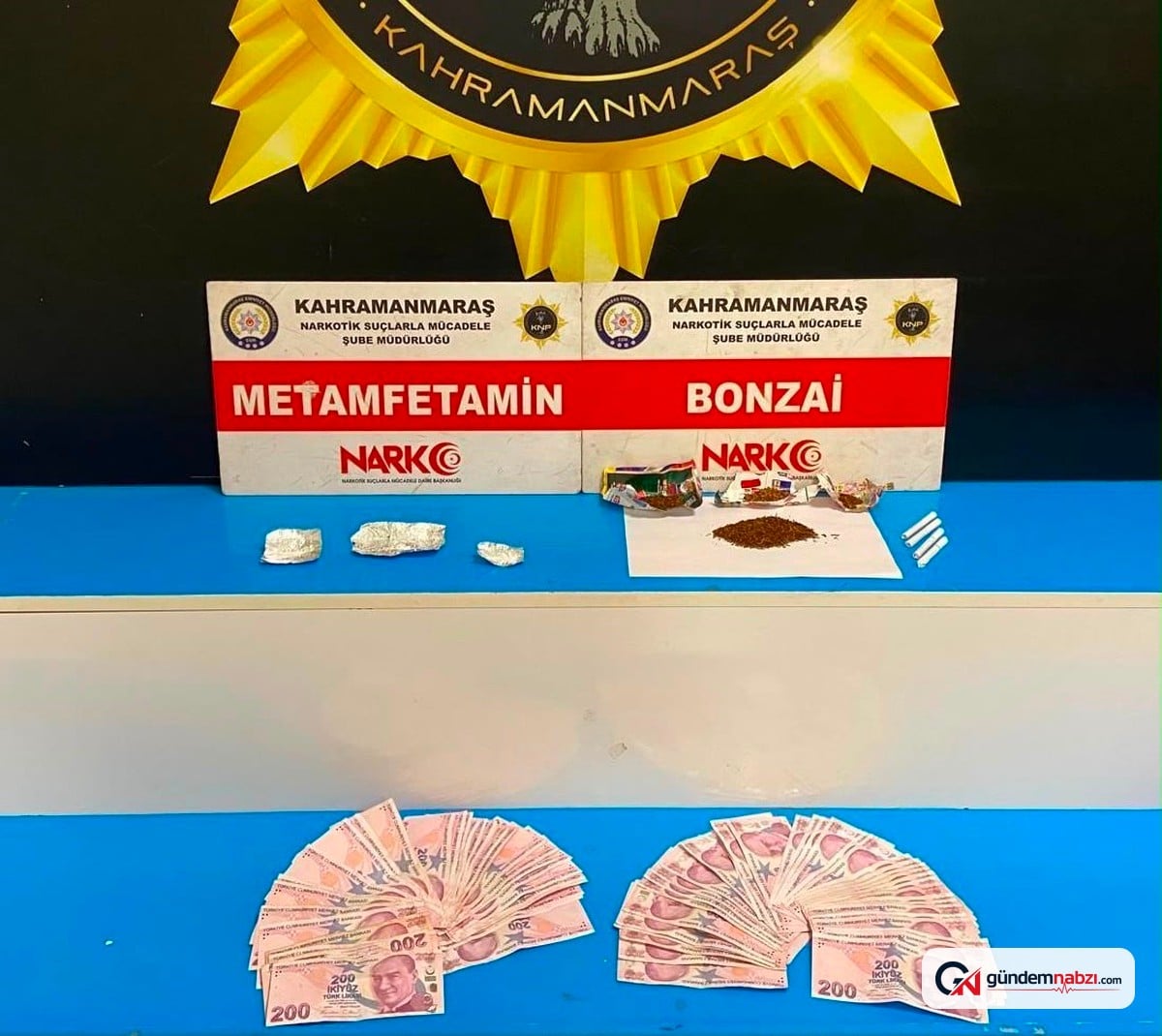 Kahramanmaraş'ta narkotik operasyonu: 9 tutuklama