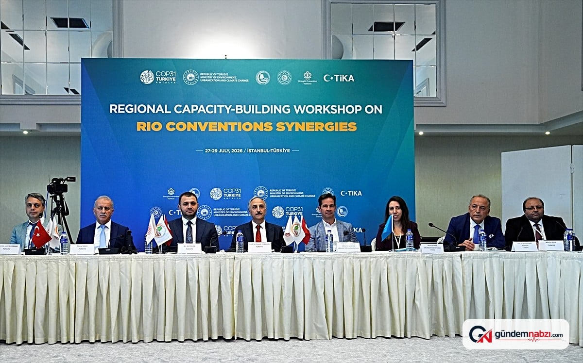 İstanbul'da çevre çalıştayı: Rio Sözleşmeleri sinerjisi