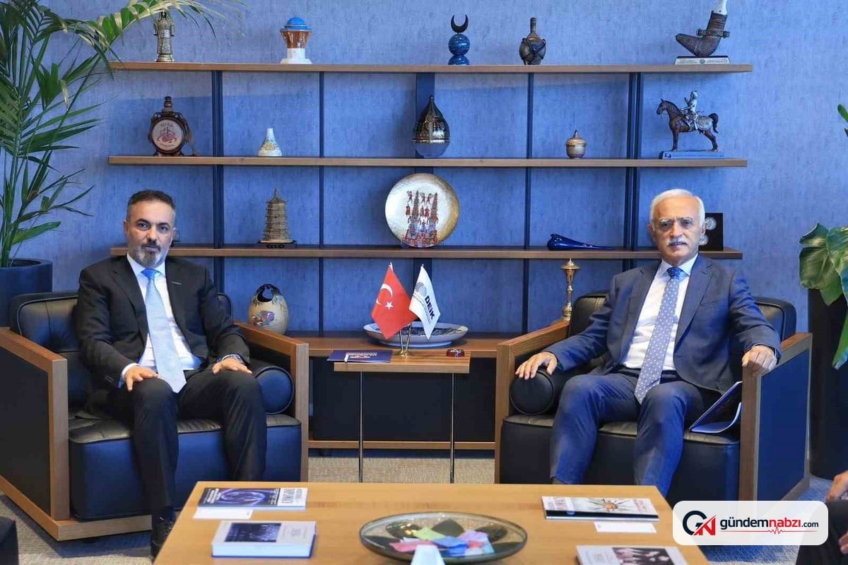 ULUSDER başkanı polat, DEİK başkanı Olpak'ı ziyaret etti