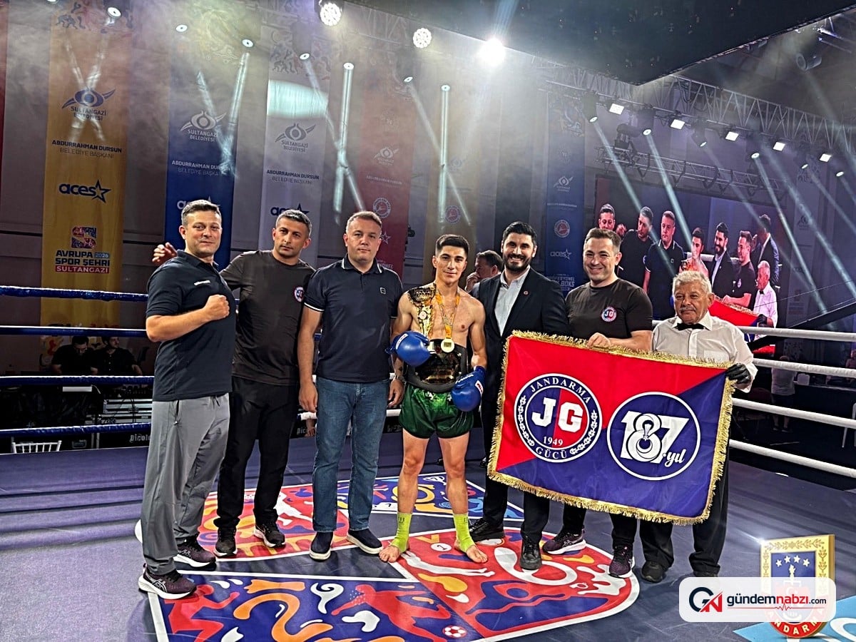 Jandarma Gücü sporcuları kick boks turnuvasında madalya aldı