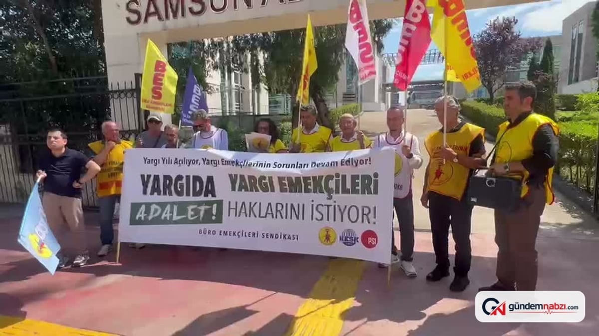 BES, yeni adli yılda yargı emekçileri için taleplerini dile getirdi