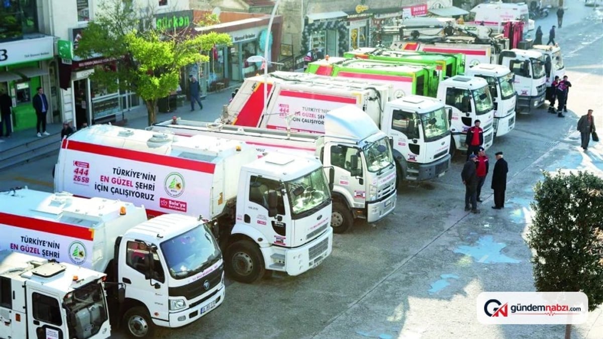 Bolu'da çöp toplama araçları üzerinden vurgun yapıldı