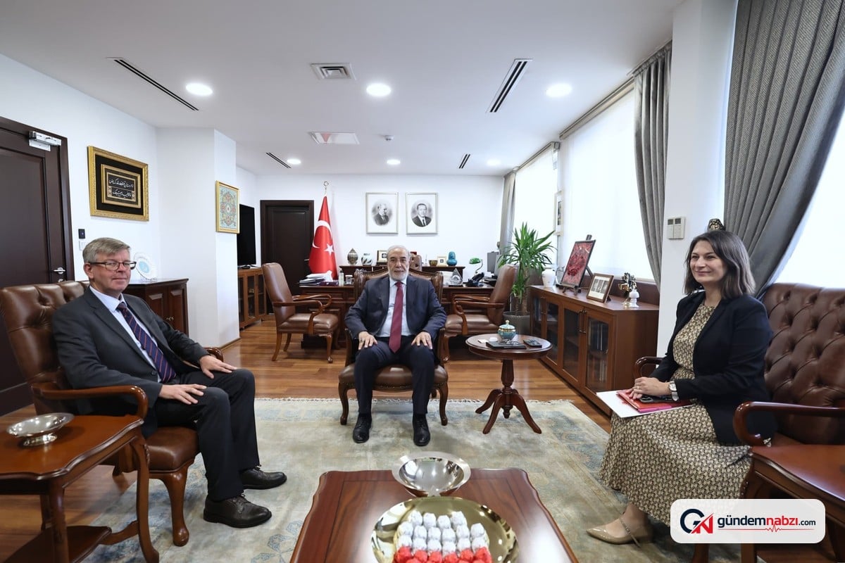 Dışişleri Bakan Yardımcısı Kulaklıkaya Litvanya Büyükelçisi'ni kabul etti