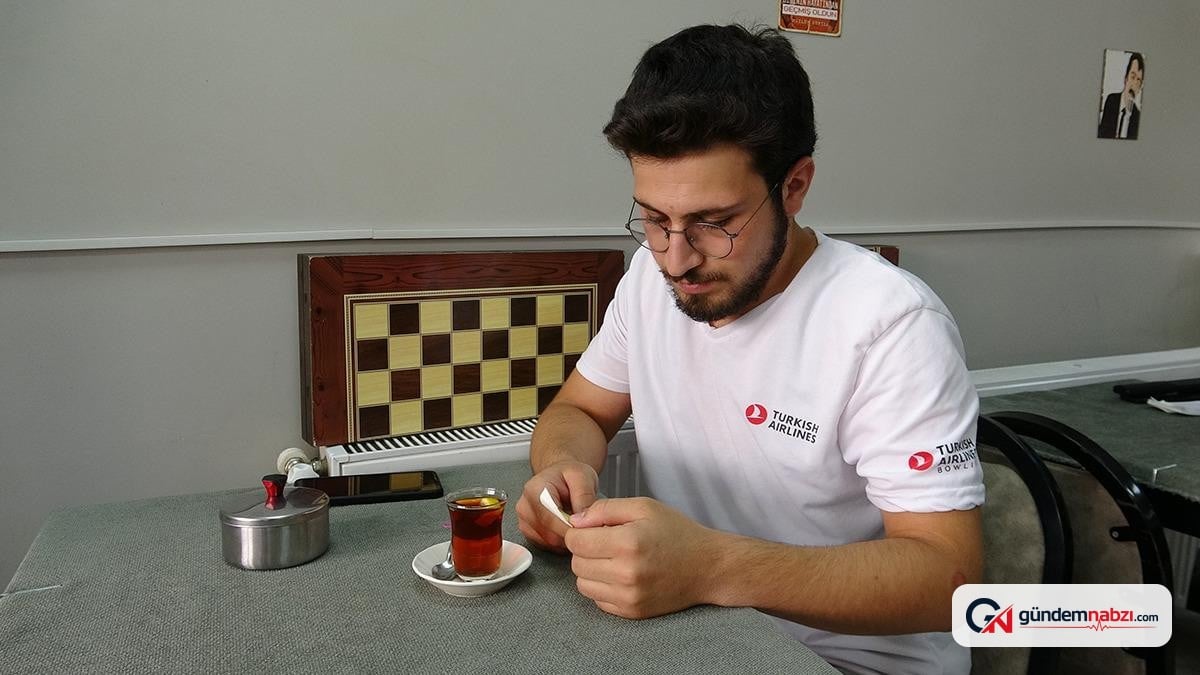 Erzurum'da çay evi fişlerine yazılan sözler sosyal medyada yayıldı