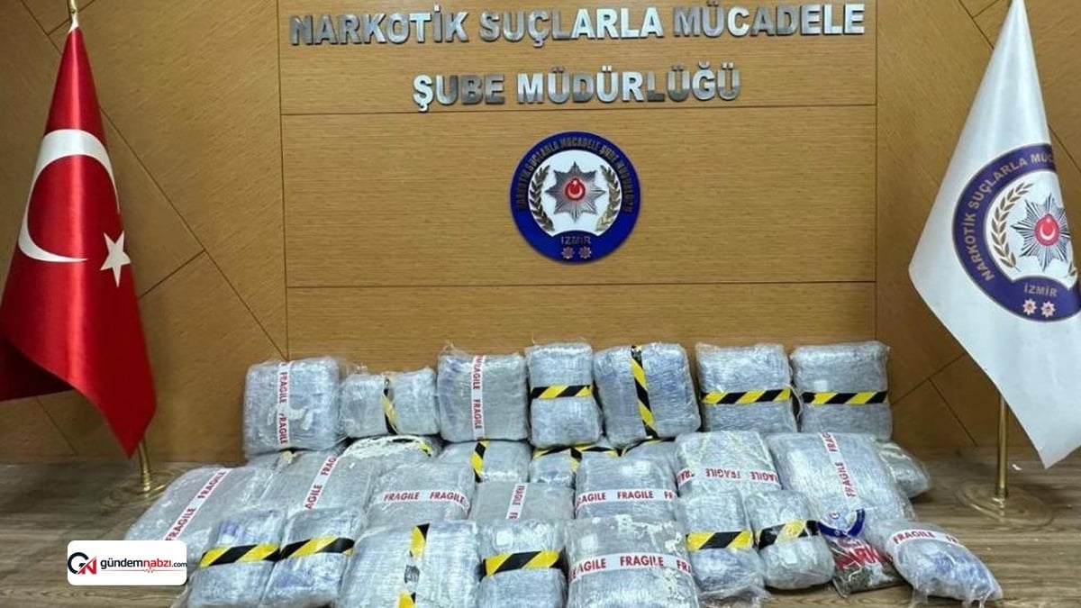 İzmir'de uyuşturucu operasyonu: 1 kişi tutuklandı