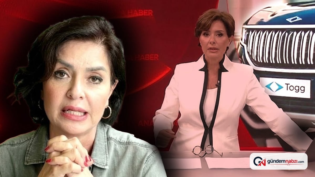 Özlem Gürses'ten canlı yayında Togg gafı