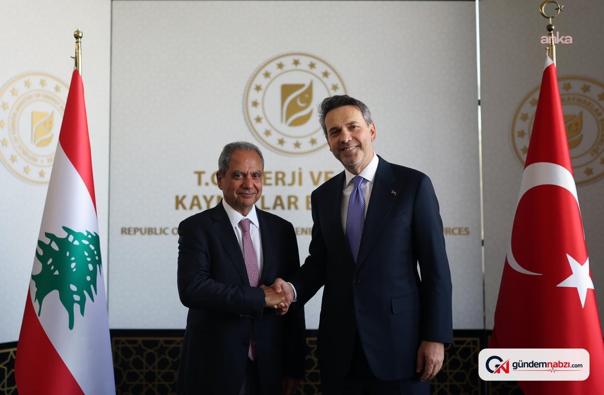 Bakan Bayraktar, Lübnan Enerji ve Su Bakanı Saddi ile görüştü