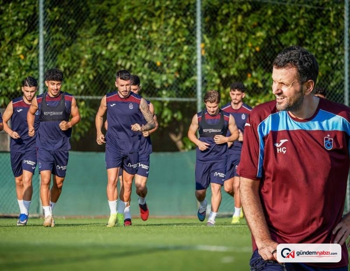 Trabzonspor, Gençlerbirliği maçının hazırlıklarına başladı