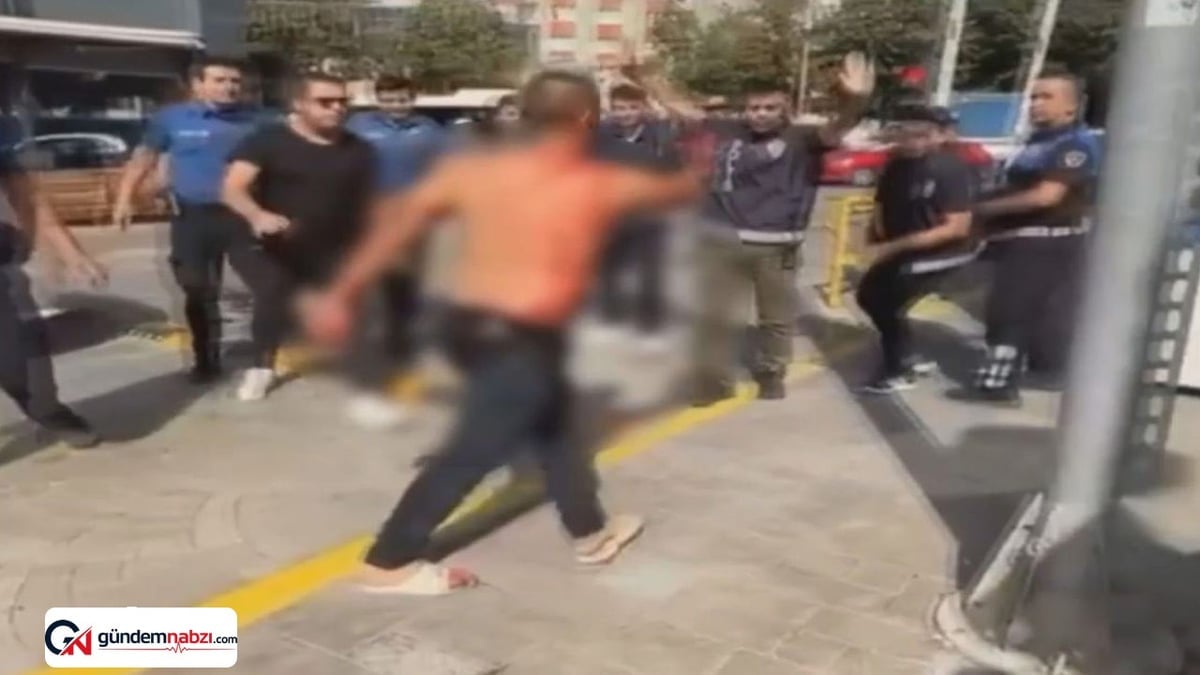İstanbul Esenler'de Şahıs polisin üzerine araç sürdü