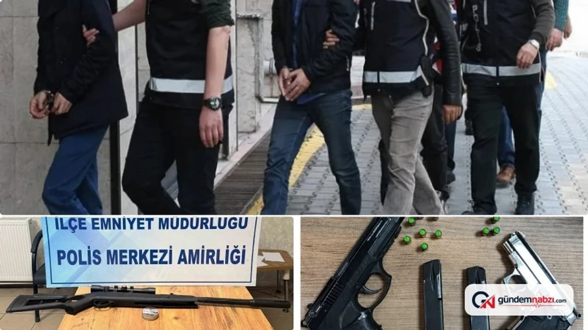 Manisa'da Operasyonlarda 913 kişi tutuklandı