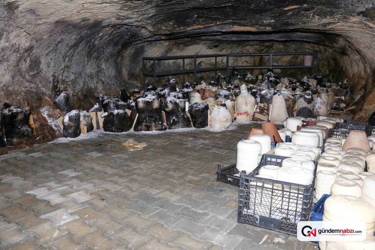Kızılören tuluk peyniri mağarada 5 ay bekliyor