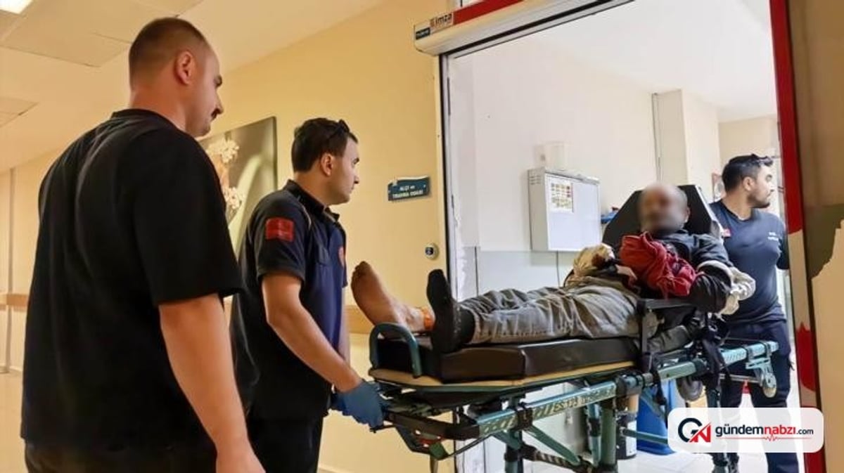 Bursa'da ormanlık alanda kaza: 62 yaşındaki işçinin parmakları koptu