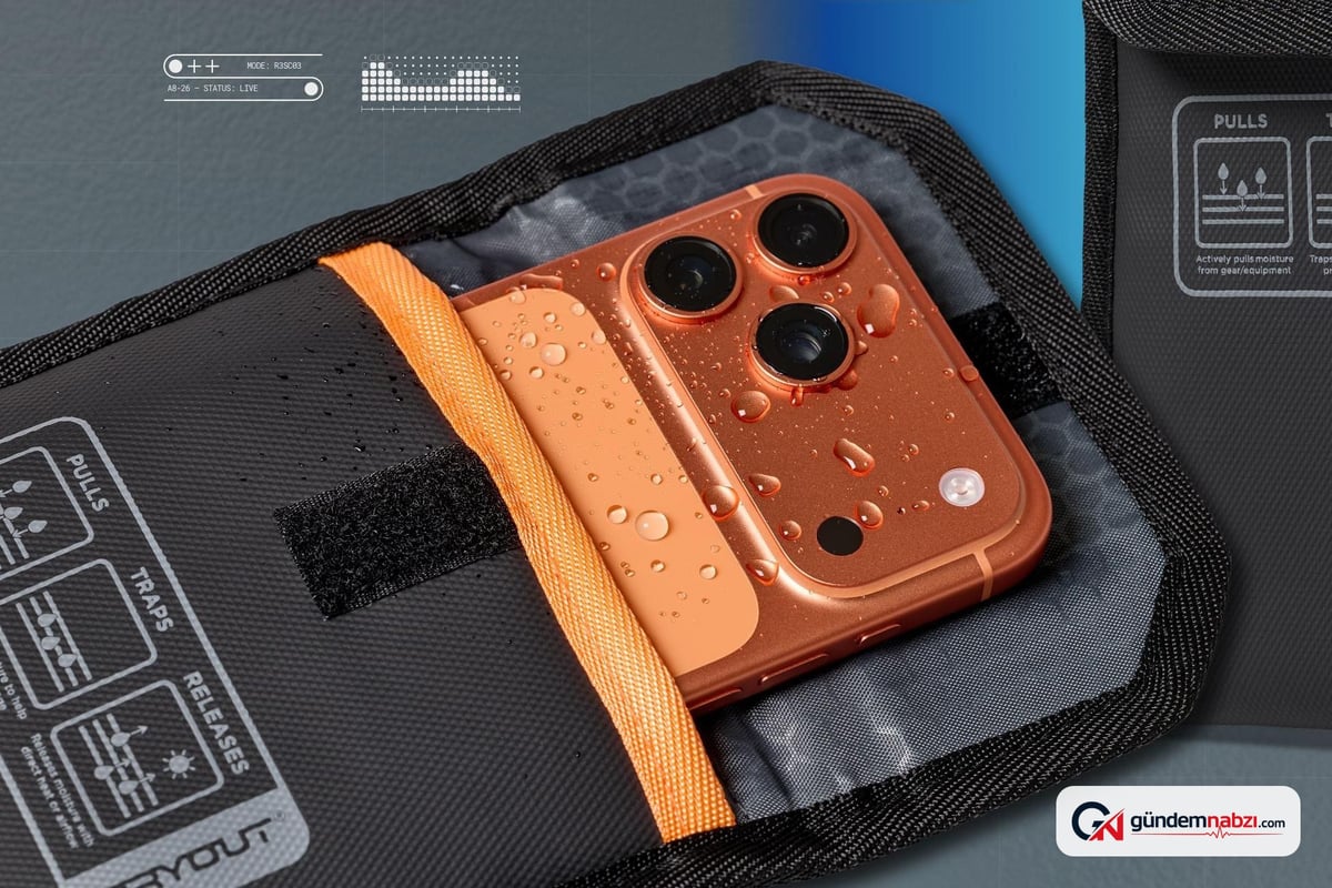 UAG'den suya düşen elektronik cihazları kurtaran yeni çantalar