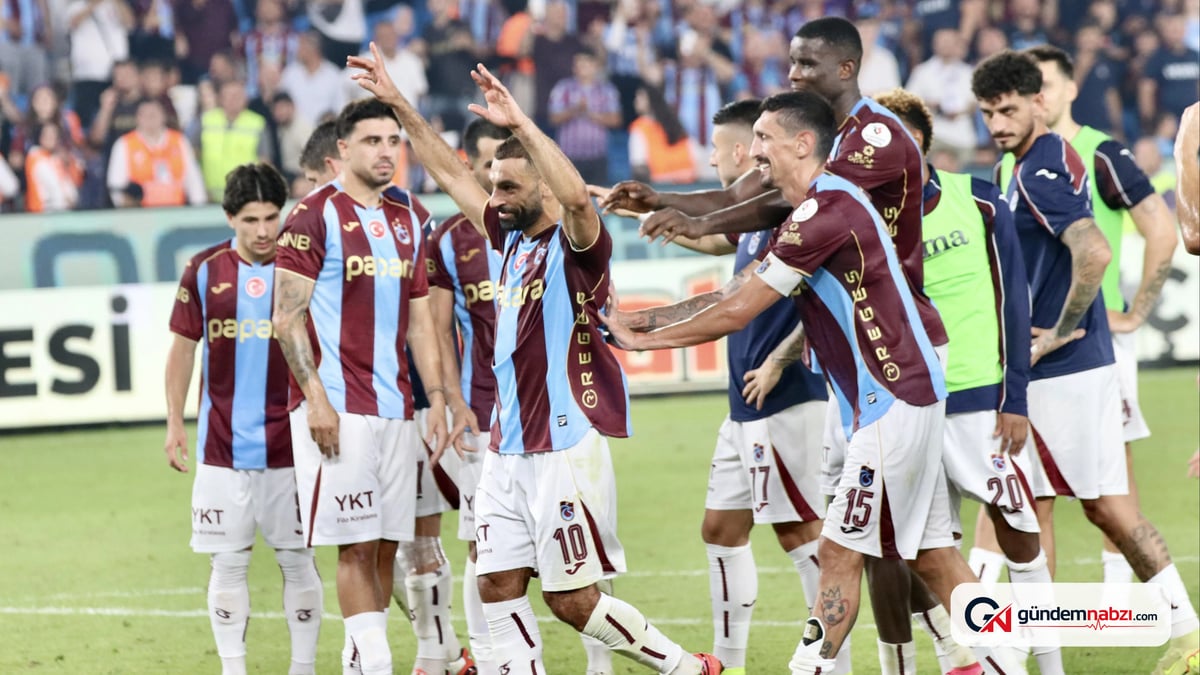 Trabzonspor'un UEFA Konferans Ligi kadrosu belirlendi