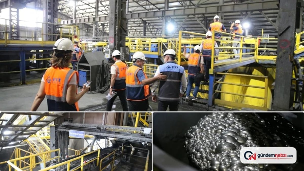 Eti Bakır Siirt'te yılda 1 milyon ton tüvenan cevher çıkarılıyor