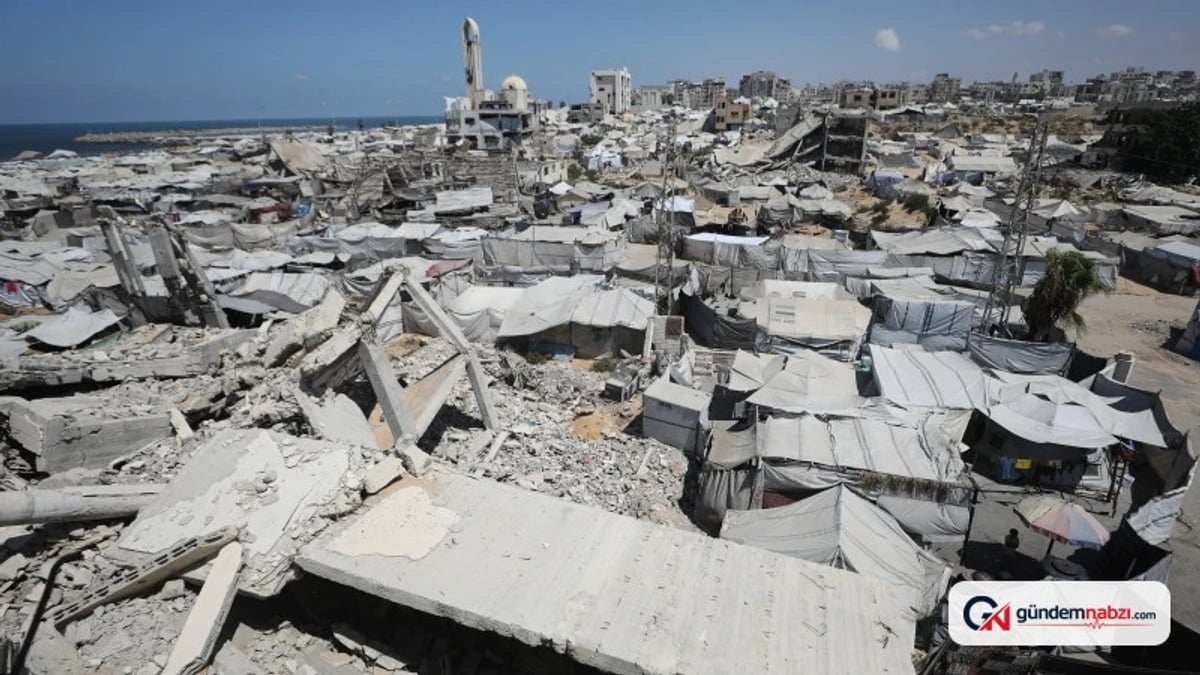 Gazze'de yıkım altında günlük yaşam devam ediyor