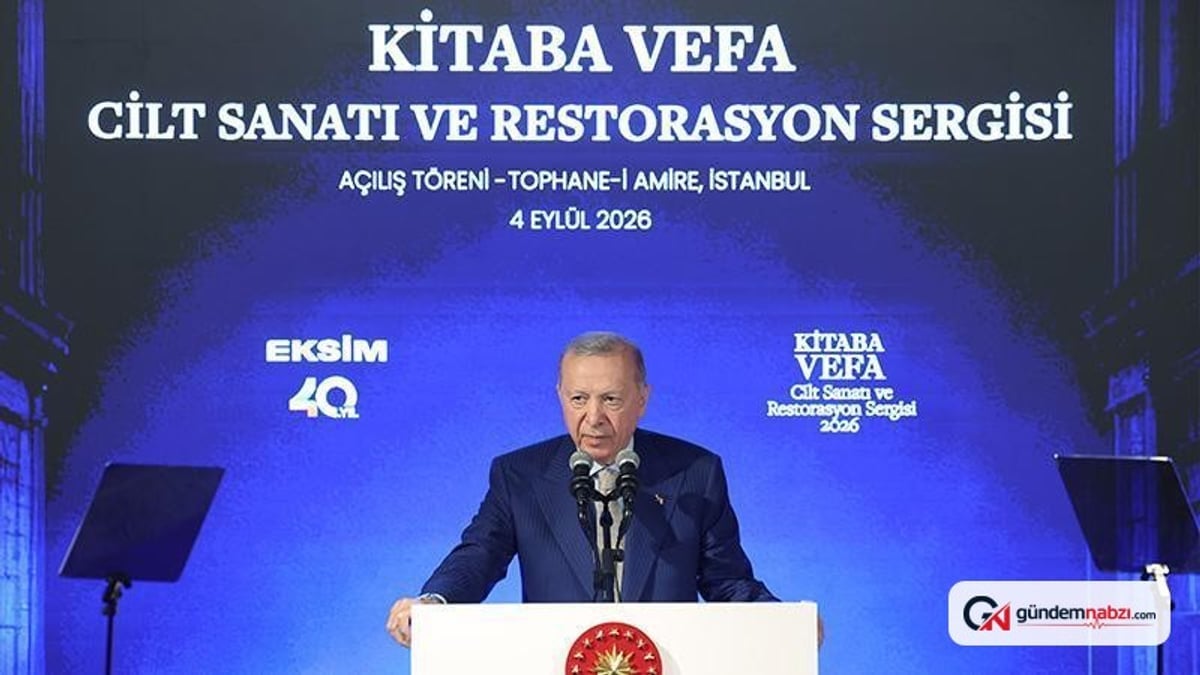Erdoğan'dan Kültür ve sanat açıklaması