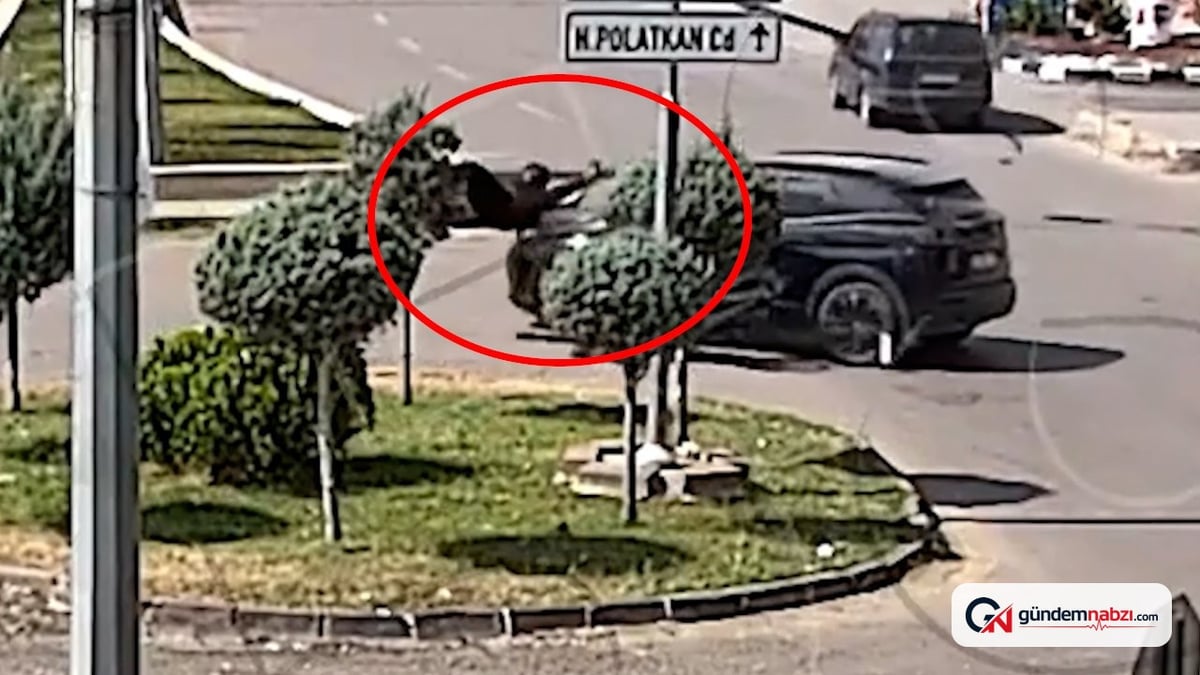 Kırıkkale'de otomobil ile motosiklet çarpıştı