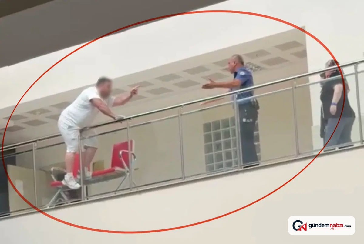 Samsun Adliyesi'ndeki intihar girişimini güvenlik amiri önledi