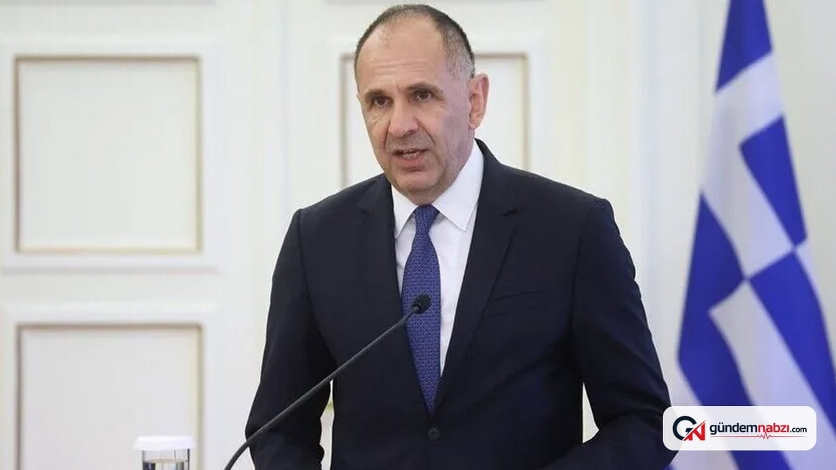 Yunanistan Dışişleri Bakanı Gerapetritis'ten Türkiye açıklaması