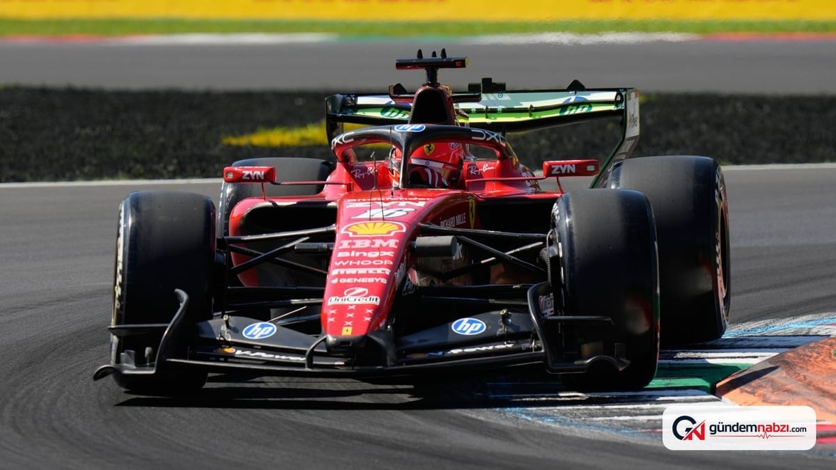 İtalya GP ilk antrenman seansında Leclerc lider oldu