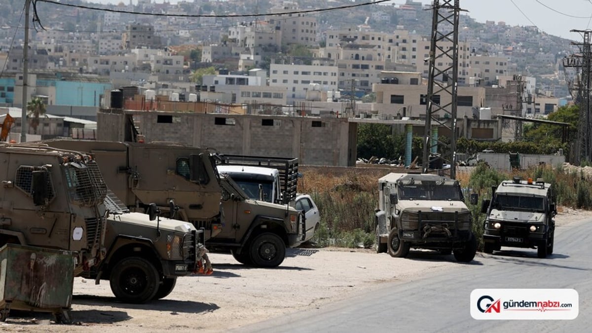 İsrail ordusu Nablus'ta binayı karargaha çevirdi, Filistinlileri sorguladı