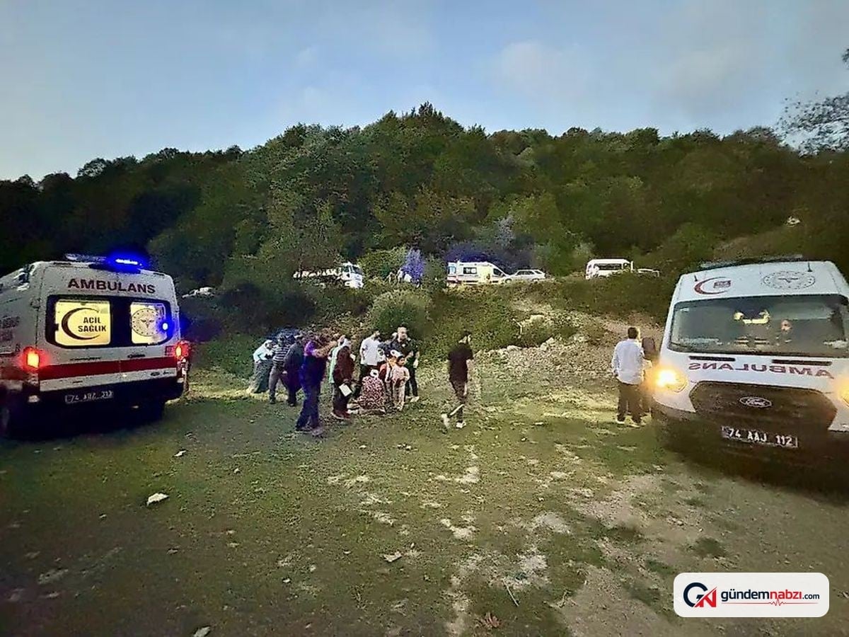 Bartın'da patpat dereye devrildi: 1'i ağır 8 kişi yaralandı