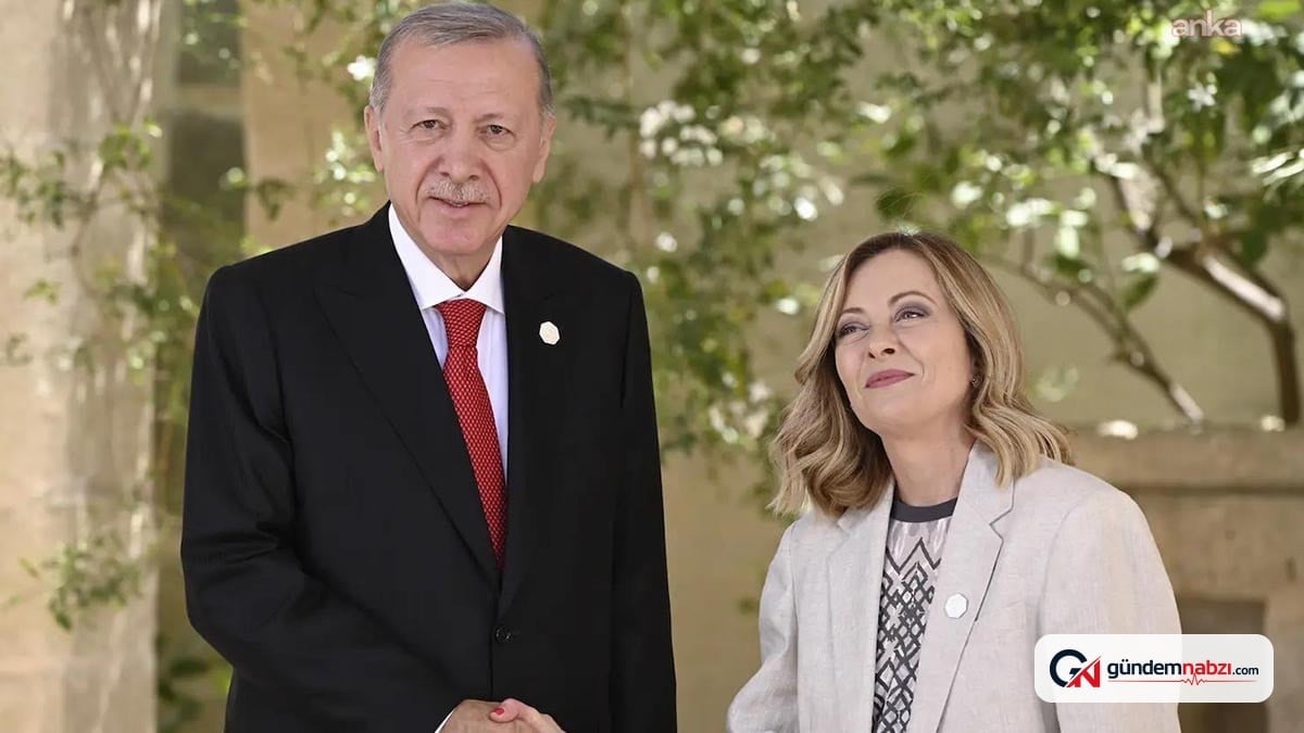 Erdoğan'dan Meloni'ye görev süresi tebriği